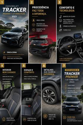 CHEVROLET TRACKER 1.0 TURBO FLEX PREMIER AUTOMÁTICO